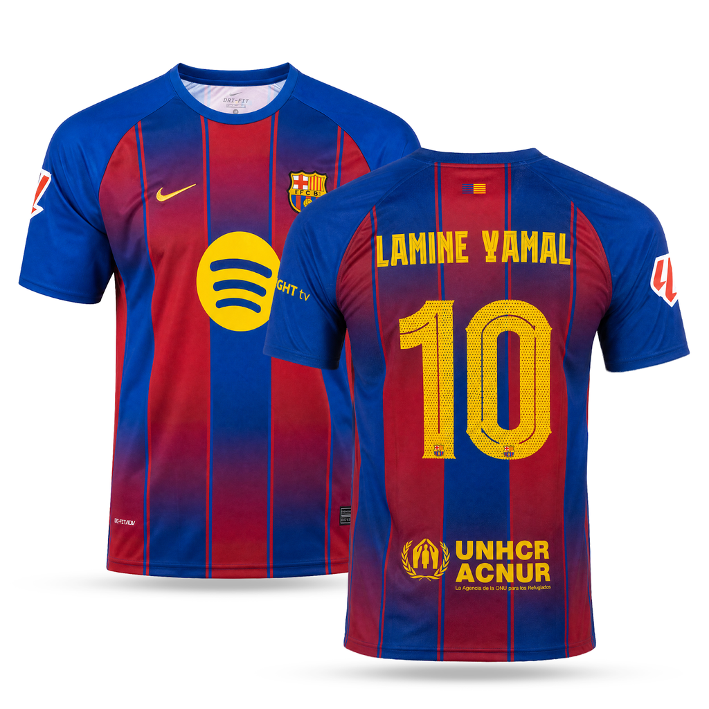 Tricou de fotbal pentru bărbați Barcelona, Yamal. Proiect 25/26