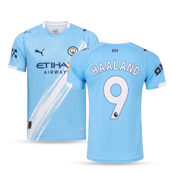 Tricou de fotbal pentru bărbați Manchester City, Haaland. 25/26
