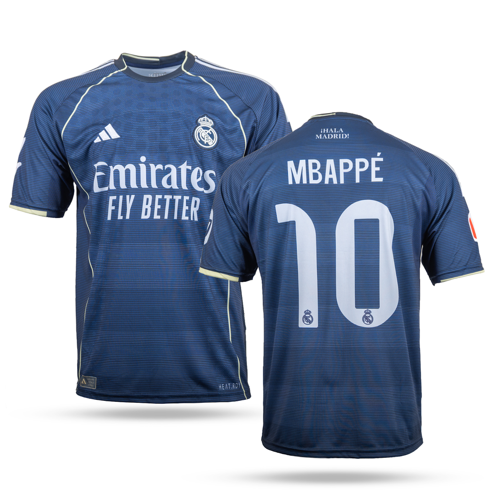 Real Madrid Tricou De Fotbal Bărbați Deplasare, Mbappé. 25/26