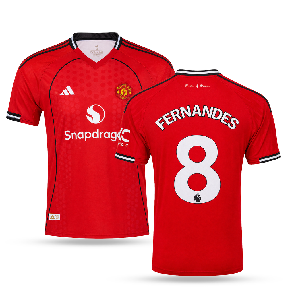 Tricou de fotbal pentru bărbați Manchester United, Fernandes. 25/26