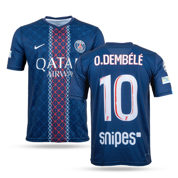Tricou de fotbal pentru bărbați PSG, Dembele. 25/26