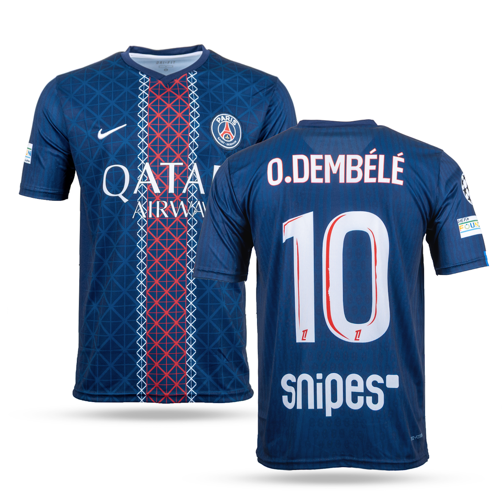 Tricou de fotbal pentru bărbați PSG, Dembele. 25/26