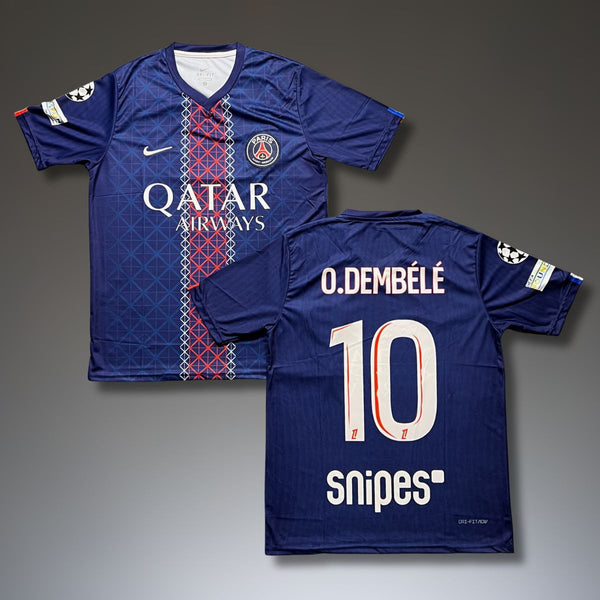 Tricou de fotbal pentru bărbați PSG, Dembele. 25/26