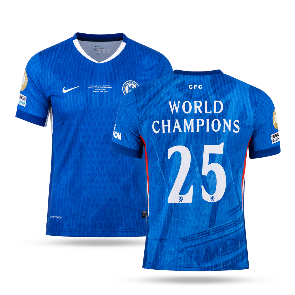 Tricou de fotbal pentru bărbați Chelsea. Ediție campioni mondiali 2025
