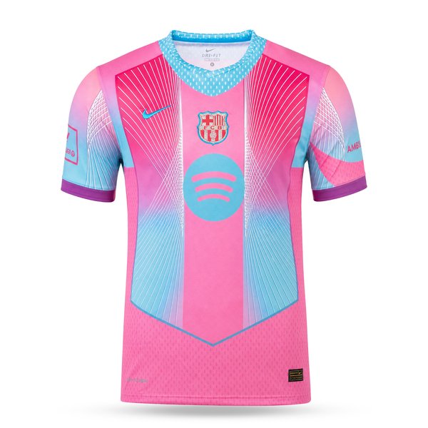 Tricou de fotbal pentru bărbați Barcelona, Yamal. Ediție specială roz