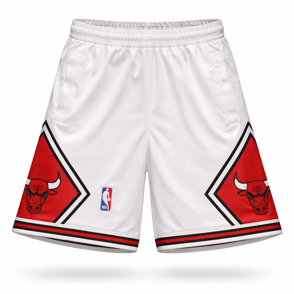Chicago Bulls Pantaloni Scurți Pentru Bărbați. Albi