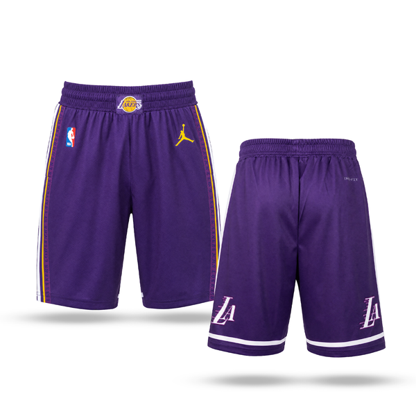 LA Lakers Pantaloni Scurți Clasici De Bărbați, Mov