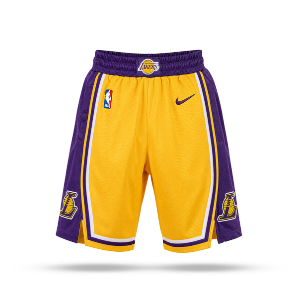 LA Lakers Bărbați Pantaloni Scurți Clasici. Galbeni