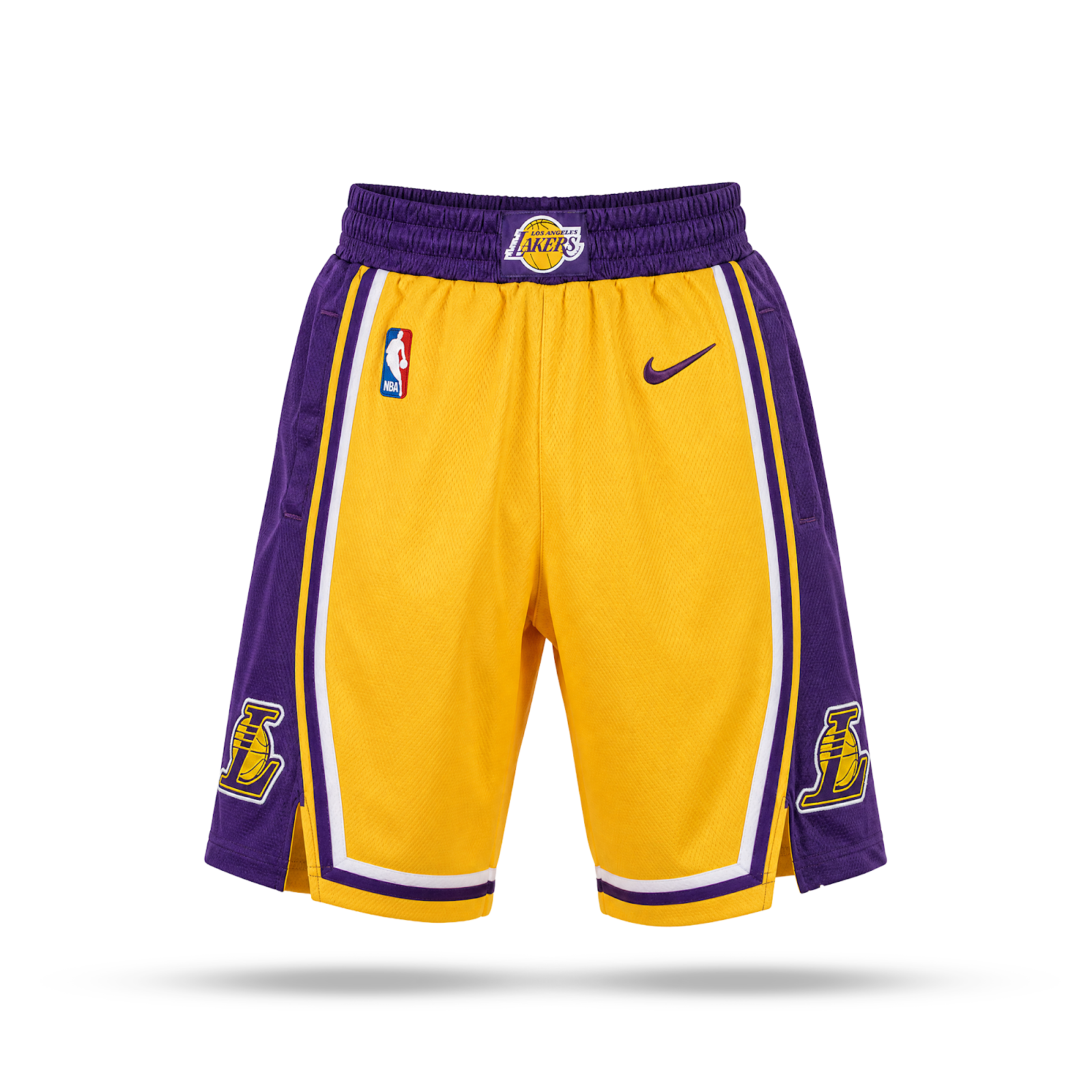 LA Lakers Bărbați Pantaloni Scurți Clasici. Galbeni