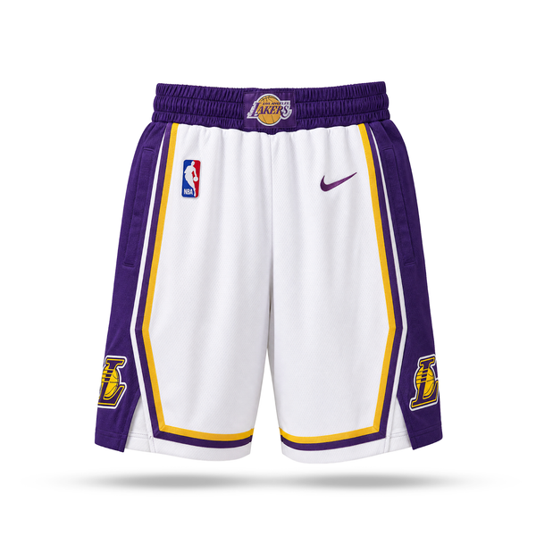 LA Lakers Pantaloni Scurți Clasici Pentru Bărbați. Albi