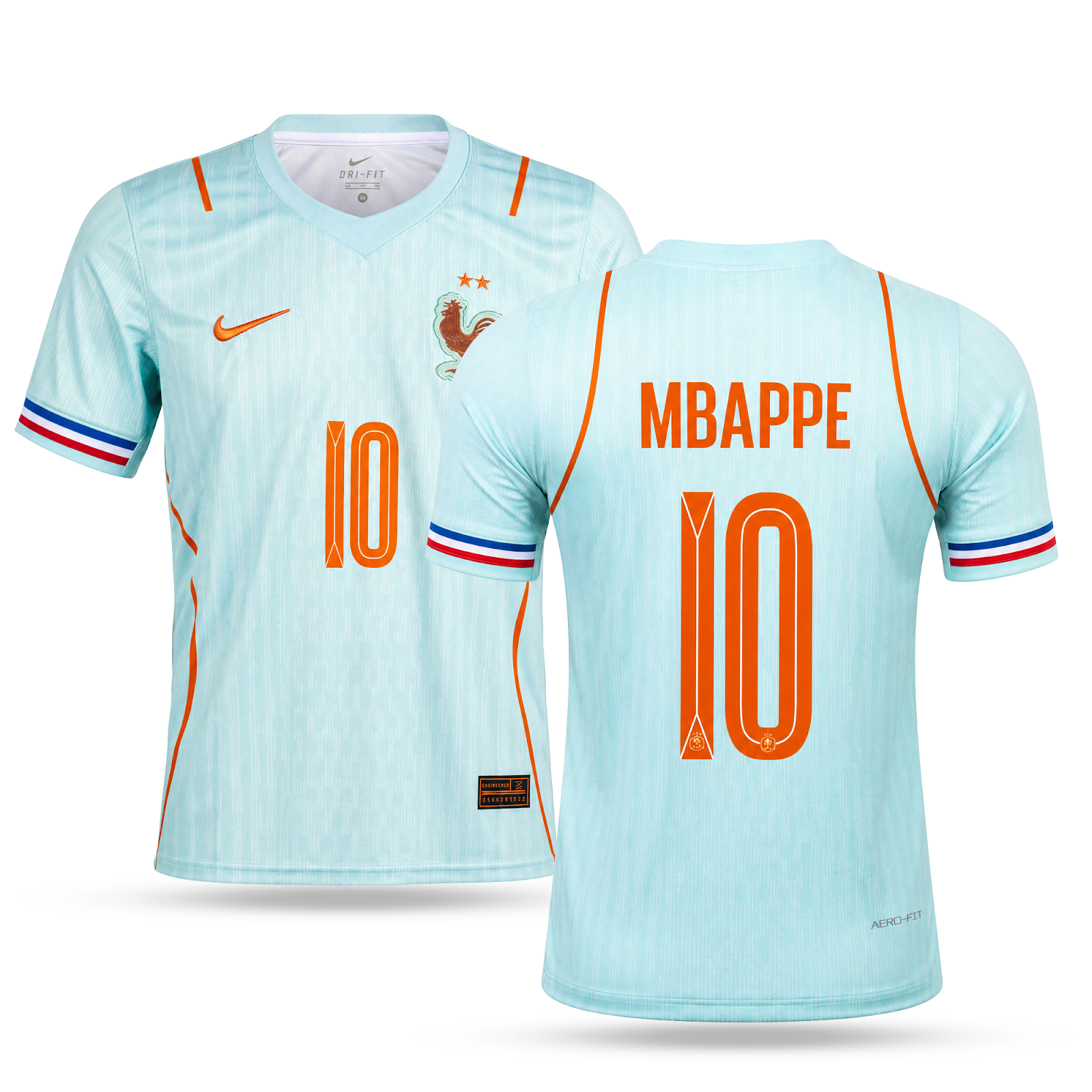Franța Tricou De Fotbal Deplasare Bărbați, Mbappé. World Cup 2026