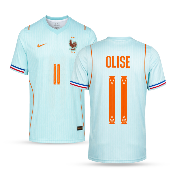 Franța Tricou De Fotbal Bărbați Deplasare, Olise. World Cup 2026