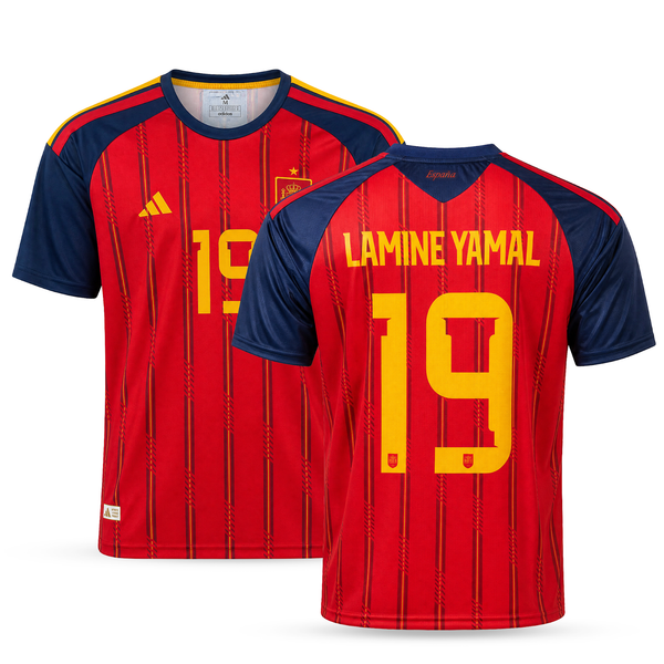 Spania Tricou De Fotbal Pentru Bărbați, Yamal. World Cup 2026