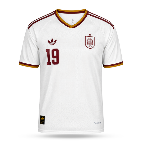 Spania Bărbați Tricou De Fotbal Deplasare, Yamal. World Cup 2026