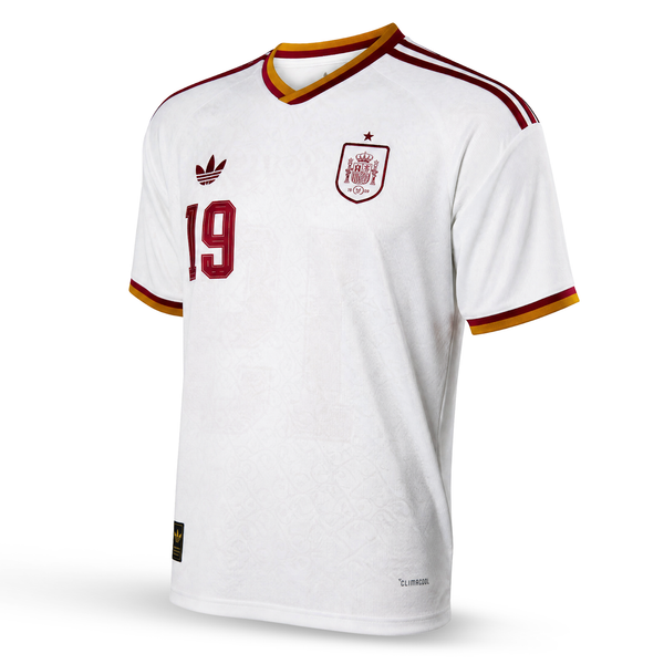 Spania Bărbați Tricou De Fotbal Deplasare, Yamal. World Cup 2026
