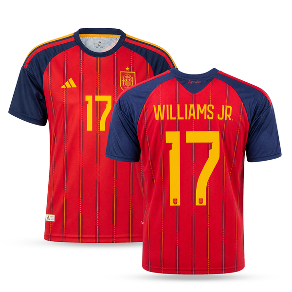 Spania Tricou De Fotbal Bărbați, Williams. World Cup 2026