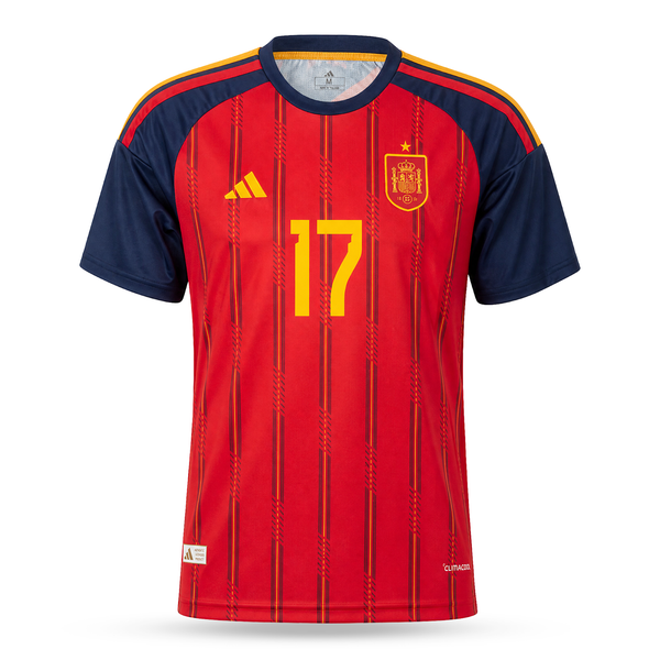 Spania Tricou De Fotbal Bărbați, Williams. World Cup 2026