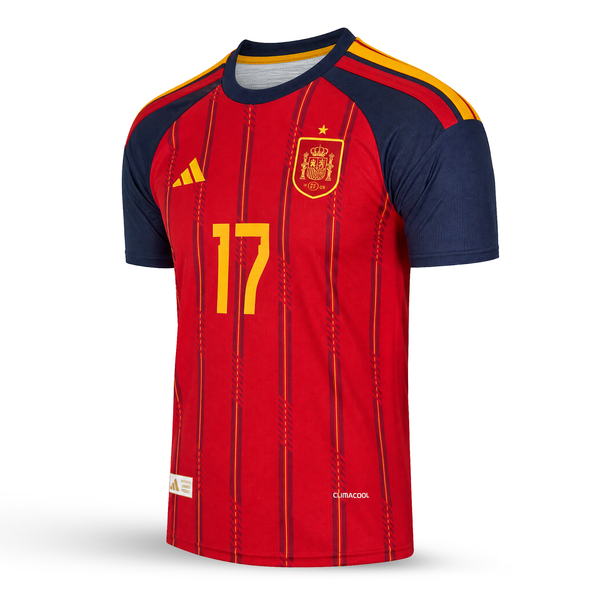 Spania Tricou De Fotbal Bărbați, Williams. World Cup 2026