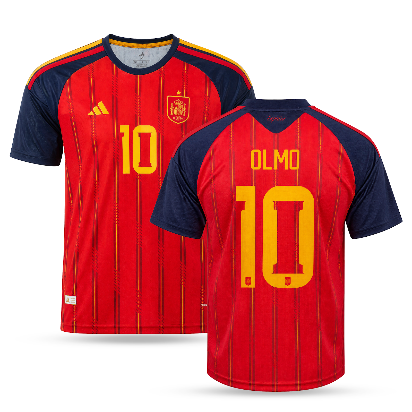 Spania Tricou De Fotbal Bărbați, Olmo. World Cup 2026