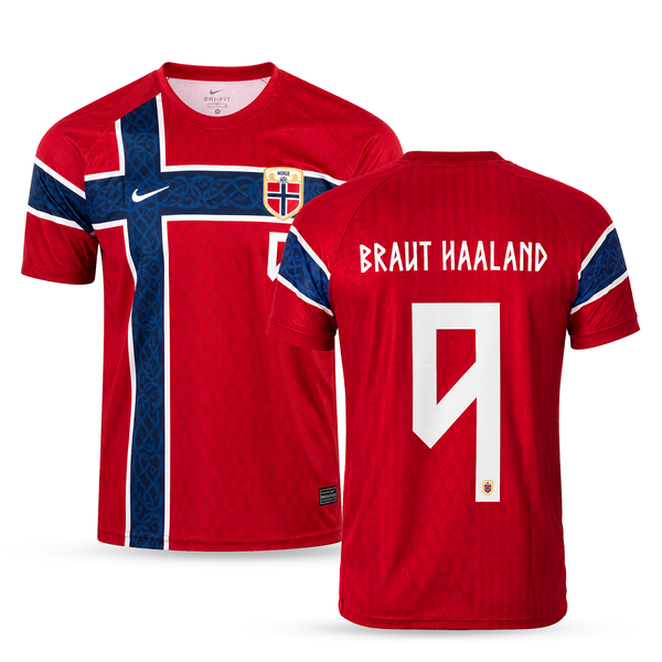 Norvegia Tricou De Fotbal Pentru Bărbați, Haaland. World Cup 2026