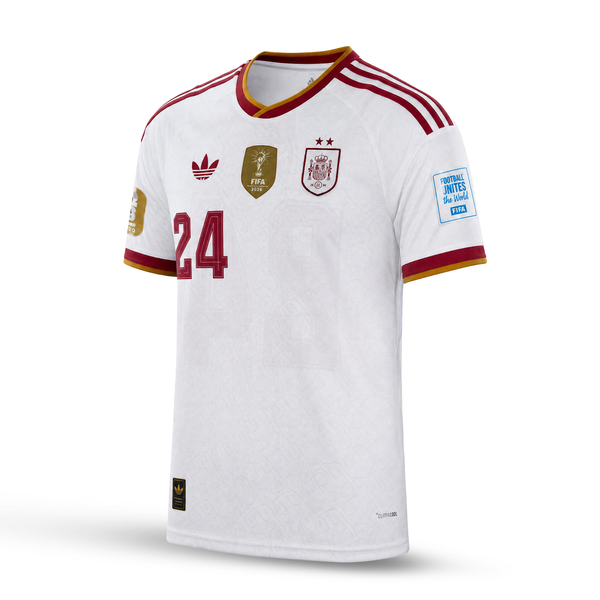 Spania Bărbați Tricou De Fotbal Deplasare, Cucurella. World Cup 2026