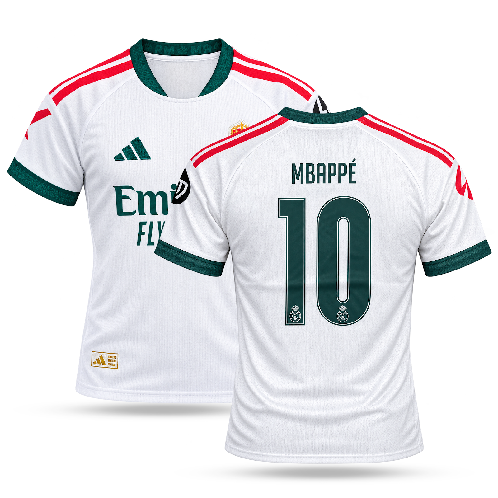 Real Madrid Tricou De Fotbal Bărbați, Mbappe. 26/27