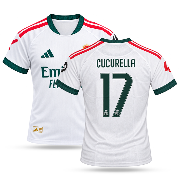 Real Madrid Tricou De Fotbal Pentru Bărbați, Cucurella. 26/27
