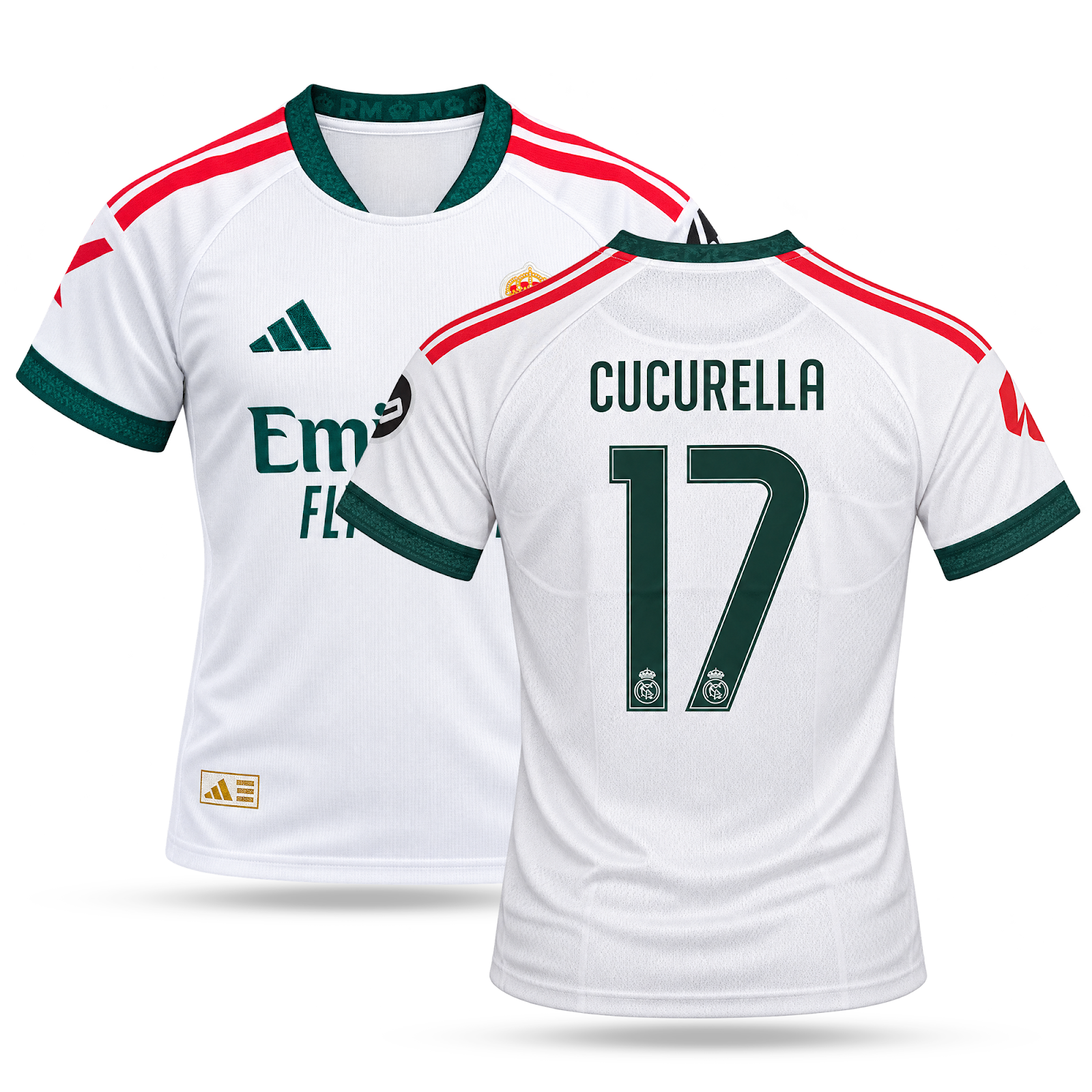 Real Madrid Tricou De Fotbal Pentru Bărbați, Cucurella. 26/27