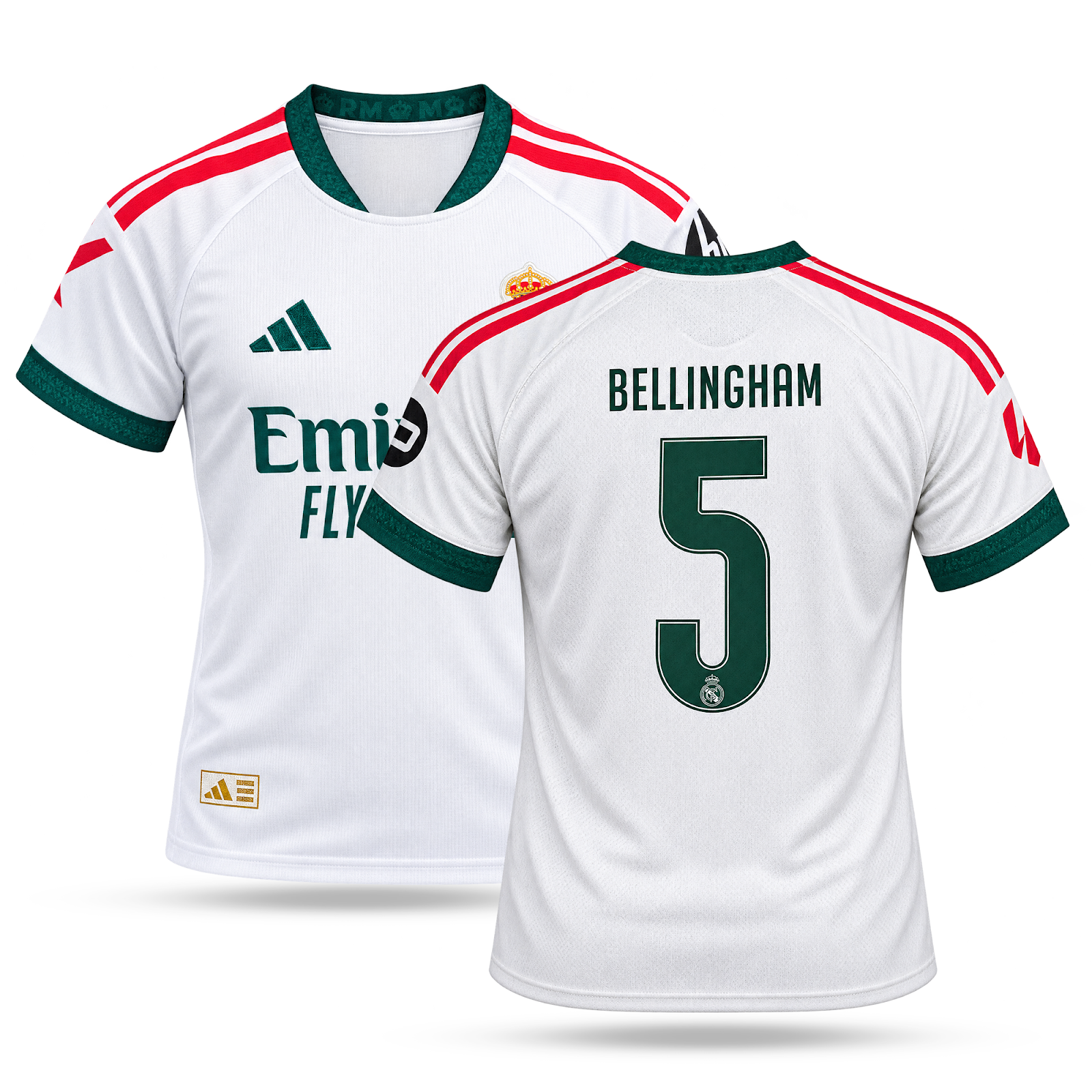 Real Madrid Tricou De Fotbal Bărbați, Bellingham. 26/27
