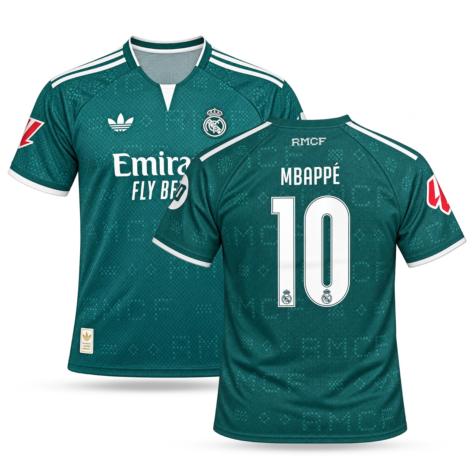 Real Madrid Tricou De Fotbal Deplasare Bărbați, Mbappé. 26/27