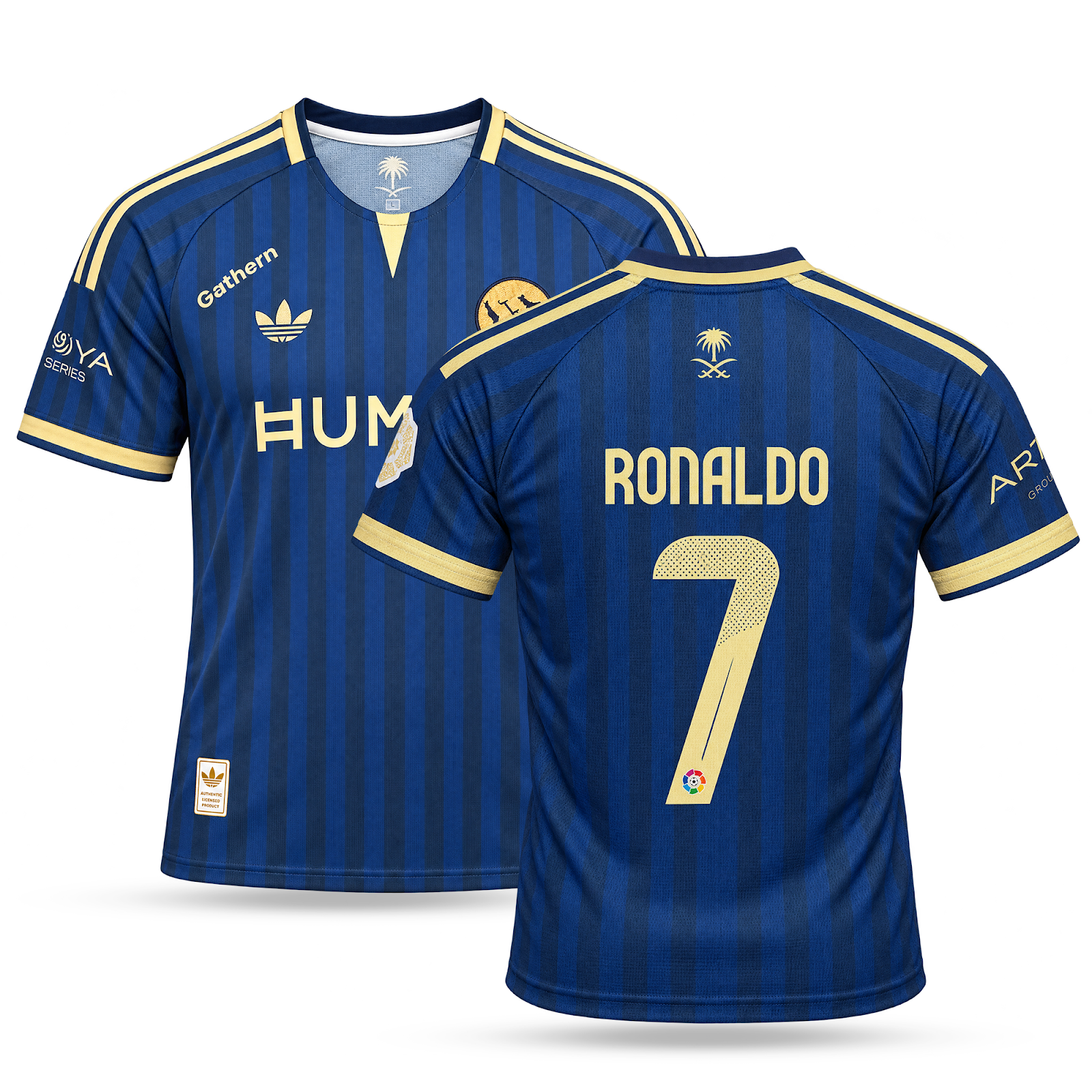 Al-Nassr Tricou De Fotbal Bărbați Deplasare, Ronaldo. 26/27