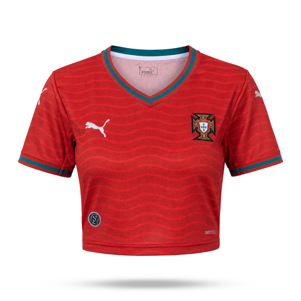 Portugalia Femei Top Scurt De Fotbal. World Cup 2026