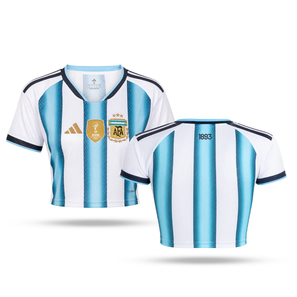 Argentina Femei Top Scurt De Fotbal. World Cup 2026