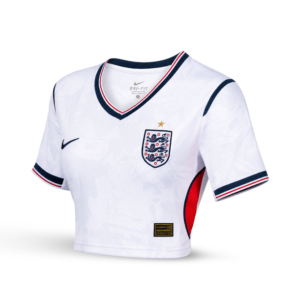 Anglia Top Scurt De Fotbal Pentru Femei. World Cup 2026
