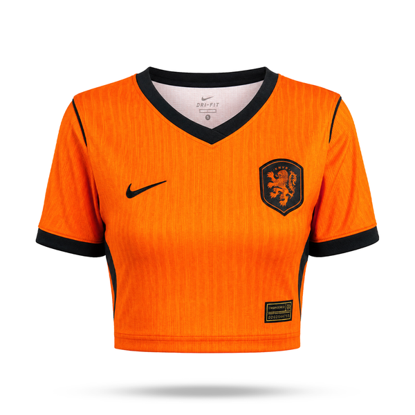Tricou Scurt De Fotbal Țările De Jos Damă. World Cup 2026, Portocaliu
