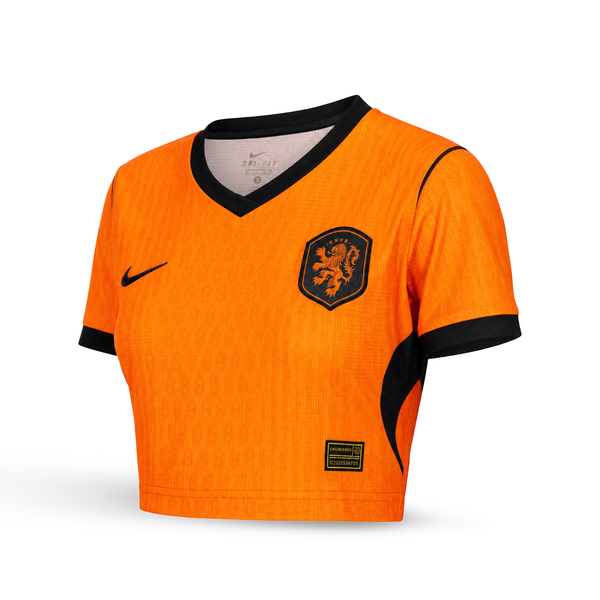 Tricou Scurt De Fotbal Țările De Jos Damă. World Cup 2026, Portocaliu