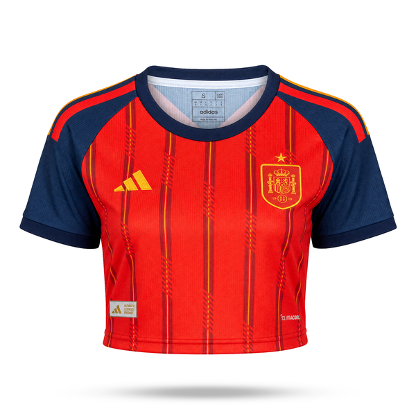 Spania Femei Top Scurt De Fotbal. World Cup 2026