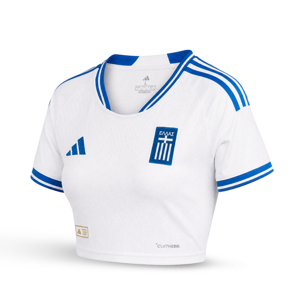 Top Scurt De Fotbal Grecia Femei. World Cup 2026, Albastre