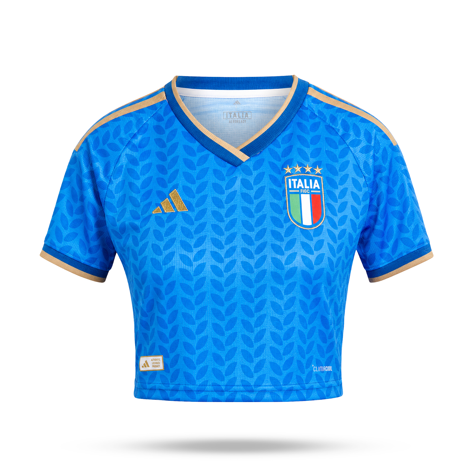 Italia Top Scurt De Fotbal Pentru Femei. World Cup 2026